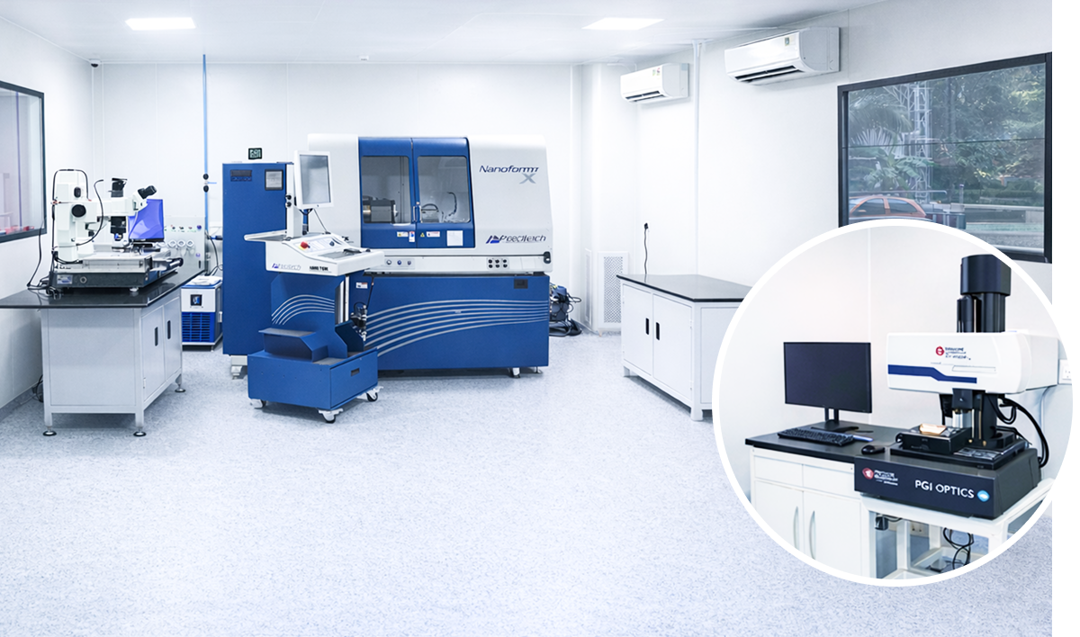 Advanced optical profiler and prism master setup